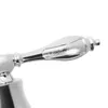 A close-up shot of a silver faucet handle. Podgląd zdjęcia produktu