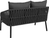 Aluminium-Gartenbank MCW-P90, Gartensofa Outdoor Sitzbank, Produktbild-Vorschau 8