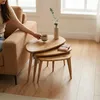 Couchtisch-Set, 3-teilig, naturfarben Kastanienbraun, aus Produktbild-Vorschau 6