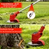 Akku Rasentrimmer, Handgeführte Rasenmäher mit3000mAh Akkus Produktbild-Vorschau 2