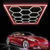 11er-Pack Hexagon LED Deckenleuchte mit Rahmen, 500W LED Produktbild-Vorschau 2