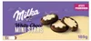 Milka Mini Stars White Choco Kakaokekse mit Füllung Packung 185g Produktbild-Vorschau