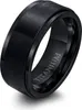 Titan Ring schwarz Herren matt 60 (19.1 mm Ø) Produktbild-Vorschau 1