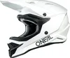 Oneal 3Series Solid Motocross Helm (White,XL (61/62)) Produktbild-Vorschau 1