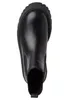 A top-down view of a black Chelsea boot. Produktbild-Vorschau