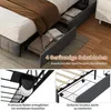 UnboxG Polsterbett 160x200cm mit USB, Jugendbett Doppelbett Produktbild-Vorschau 5