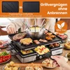 Grill Raclette marki COSTWAY z funkcją fondue, elektryczny Podgląd zdjęcia produktu 4