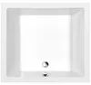 DEEP Duschwanne 100x90x26cm, tief, weiß Produktbild-Vorschau 1