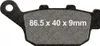 EBC Brakes Bremsbeläge Satz Bremsklötze FA496 Produktbild-Vorschau 9