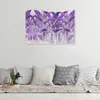 Leinwandbild Lila Bananenblätter 100x70 Feeby Violett bild Produktbild-Vorschau 2