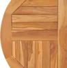 vidaXL Stolová deska z teakového masivu kulatá 2,5 cm 80 cm Náhled obrázku produktu 5