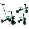 Detský bicykel/trojkolka Happy Bike 3v1, modrý Sportrike Náhľad obrázku produktu 21