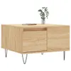 vidaXL Table basse en chêne Sonoma 55x55x36,5 cm Matériau Voir les images du produit 3