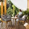 di volio Gartenmöbel-Set Piago Grau/Graphite, Gartenmöbel Produktbild-Vorschau 2