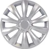 Cartrend Radzierblende Delta 35 cm (14 Zoll) silber 1 Stück Produktbild-Vorschau 1