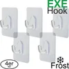 5x EXE Hook Haken selbstklebend handtuchhalter ohne bohren Produktbild-Vorschau 1