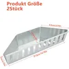 A silver metal charcoal basket for a grill, with dimensions indicated by text overlays. Produktbild-Vorschau