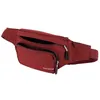 A red fanny pack is shown against a white background. Produktbild-Vorschau