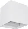 LED Außen-Wandlampe, Aluminium, Up & Down, weiß, L 10 cm Produktbild-Vorschau 1