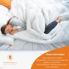 Couverture de lit 4 saisons, 155 x 220 cm, 100% microfibre, Voir les images du produit 4