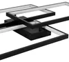 ZMH LED Plafonnier Noir Dimmable avec télécommande Salon Voir les images du produit 7