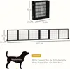 PawHut Absperrgitter Hund 6-teilig, 432 x 70 cm Faltbar Produktbild-Vorschau 3