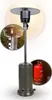 A patio heater with close-up insets showing the burner and a gas cylinder. Produktbild-Vorschau
