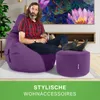 Green Bean® Sitzsack mit Rückenlehne + Hocker "Cozy+Stay" Produktbild-Vorschau 2