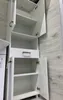 DomoDomo vysoká skrinka v bielom lesku 170x50 cm Kúpeľňová Náhľad obrázku produktu 5