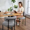 HOMCOM Esszimmerstühle, 2er-Set, moderne Küchenstühle, Produktbild-Vorschau 8