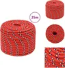 vidaXL Bootsseil Rot 14 mm 25 m Polypropylen -  Seile Produktbild-Vorschau 1