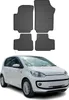 2011-2025 VW Up Fußmatten Gummi Schwarz 4 tlg Produktbild-Vorschau 1