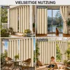 1x Garden Outdoor Vorhang Wetterfest Mit ösen Wasserdicht Produktbild-Vorschau 6