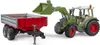 Fendt Vario 211 mit Frontlader und Bordwandanhänger Produktbild-Vorschau 3