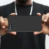 INF Geschik voor iPhone 7/8/SE schaal siliconen Zwart Productafbeelding-voorbeeld 6