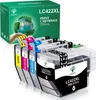 A product shot of printer ink cartridges and their packaging. Produktbild-Vorschau