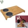 CMP KD3329 Tagliere in bambù con colino e ciotola 3 in 1 Anteprima dell’immagine prodotto 7