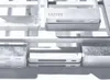 Several Lofree keyboards are displayed on white shelves. Produktbild-Vorschau
