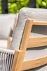 Sardinia Dining Stuhl - light teaklook - TPU rope sand -  Produktbild-Vorschau 7