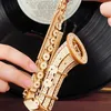 Robotime Saxofono TG309 kit di costruzione in legno 8,5 x 7 Anteprima dell’immagine prodotto 4