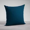 Kissen von Lysel® - azurblau Sofara 48x48cm, synthetisches Produktbild-Vorschau 1