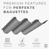 Havenhaus Baguette Backform Edelstahl I perforierte Produktbild-Vorschau 3