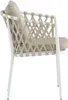 Gartenstuhl SUNNY 6er Set, weiß/champagner, robuste Produktbild-Vorschau 8