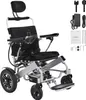 SucceBuy Elektrischer faltbarer Rollstuhl, 21 km Produktbild-Vorschau 1