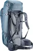 A blue and gray Deuter backpack shown from the back. Podgląd zdjęcia produktu
