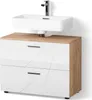 Meuble sous vasque simple Livinity Ronco Blanc Voir les images du produit 1
