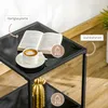HOMCOM odkladací stolík, konferenčný stolík s 2 úrovňami, Náhľad obrázku produktu 5