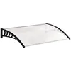 Tettoia Outsunny per porta d'ingresso 89 x 122 cm Tettoia Anteprima dell’immagine prodotto 1