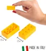 Simba Blox Eimer 700, 8er Steine Bunt in Dose, Bausteine, Anteprima dell’immagine prodotto 6