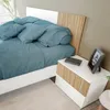 Dmora Doppelbett Yakima Weiß Matratze 160x190 cm Produktbild-Vorschau 4